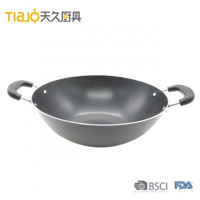 cheap and factory competitive price wholesale aluminum chinese nonstick wok